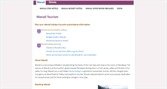 Desktop Screenshot of manalishimlaexpert.com