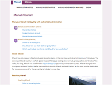 Tablet Screenshot of manalishimlaexpert.com